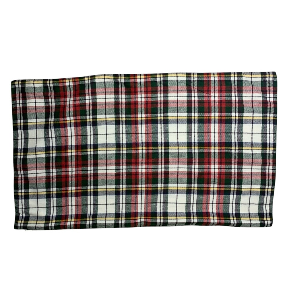 Pottery Barn Denver Plaid Pillow Cover ONLY Lumbar Size 16x26 - 1 PILLOWCASE - Picture 2 of 12